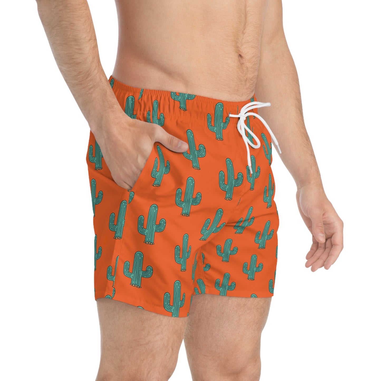 Cactus Swim Trunks